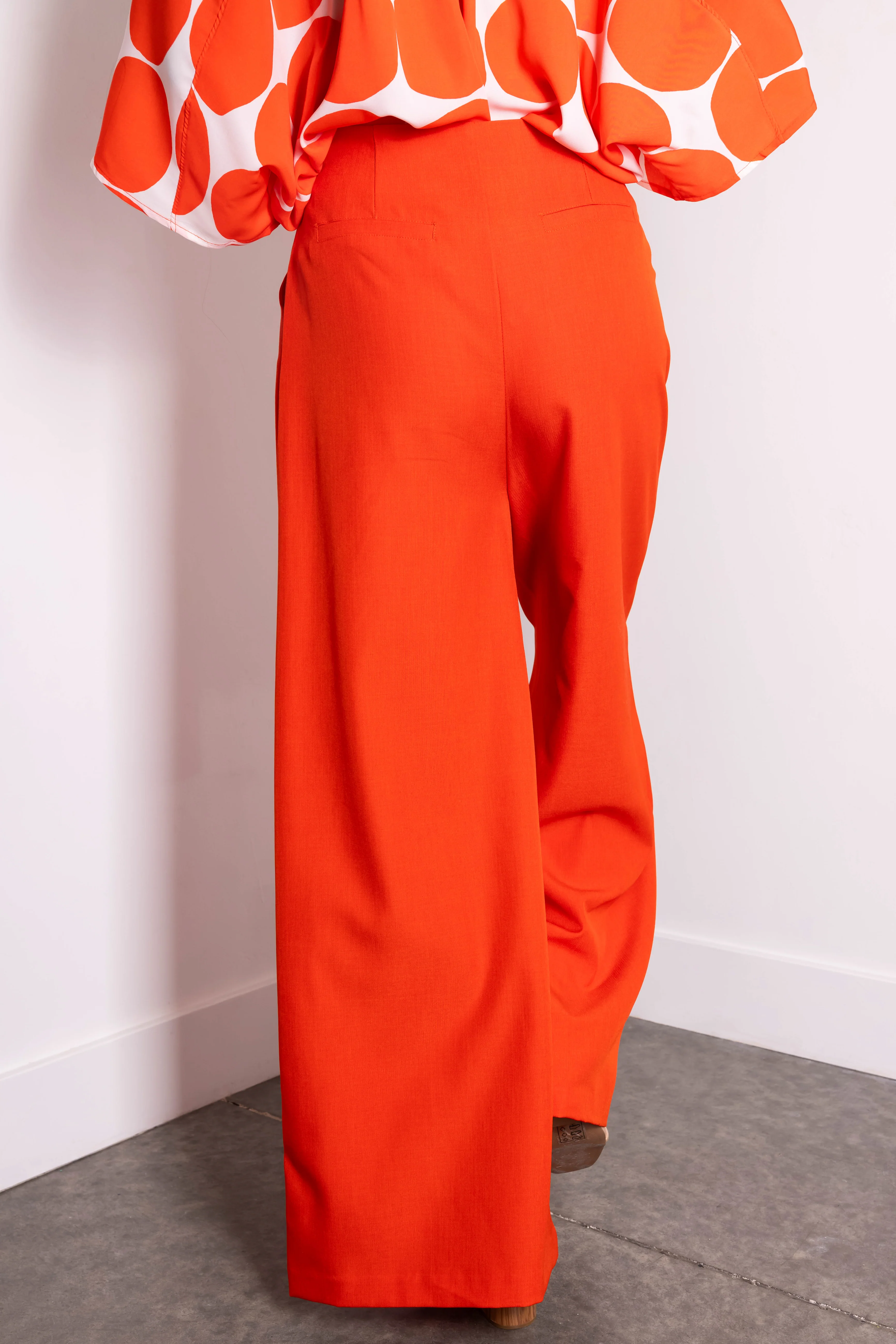 Flying Tomato Lipstick Wide Leg Pants - Image 4